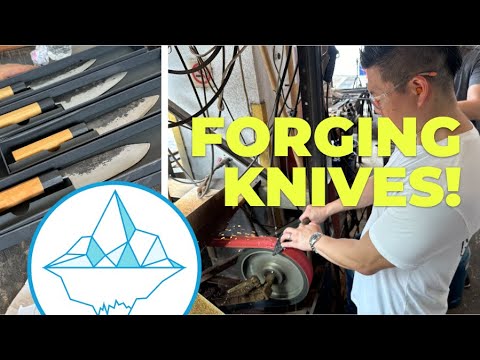 BeTheIceberg's tweet card. Knife Making - Forging New Learning - Iceberg Mountain Podcast Ep. 14