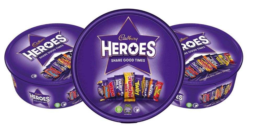 ExpertHomeTips's tweet card. Don't miss out! Enter this month's competition NOW to win 1 of 30 Cadbury Heroes Chocolate Tubs.