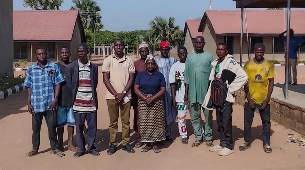 PressTV's tweet card. Gunmen have attacked a Catholic boarding school in Nigeria, kidnapping more than 200 schoolchildren along with 12 teachers.