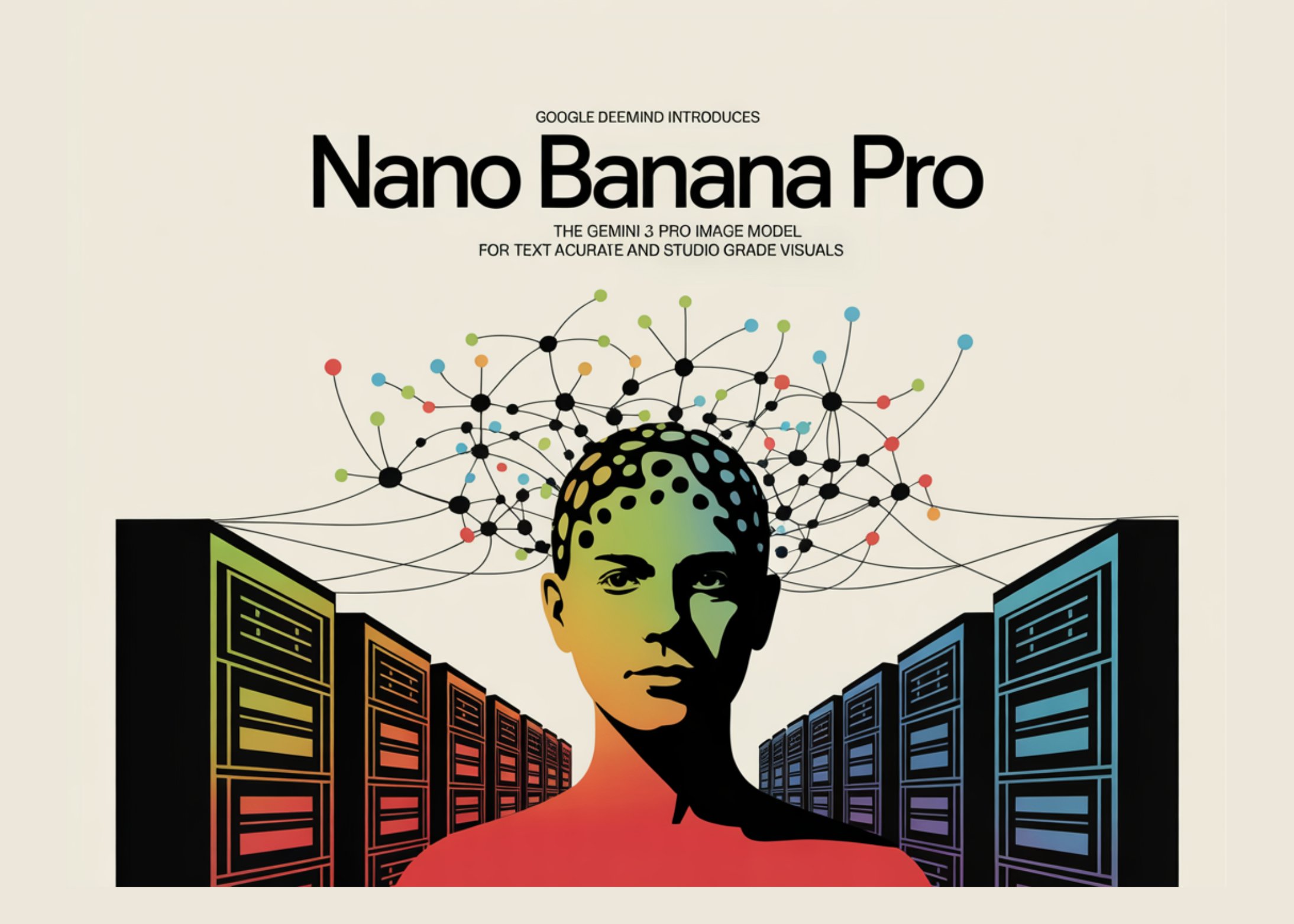 ernesttheaiguy's tweet card. Google DeepMind Introduces Nano Banana Pro: the Gemini 3 Pro Image Model for Text Accurate and Studio Grade Visuals
