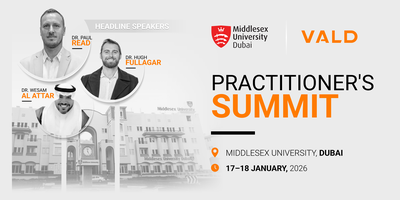 paulread1010's tweet card. Join us at Middlesex University, Dubai for two days of practical insights with leading VALD users, industry experts and the VALD team.