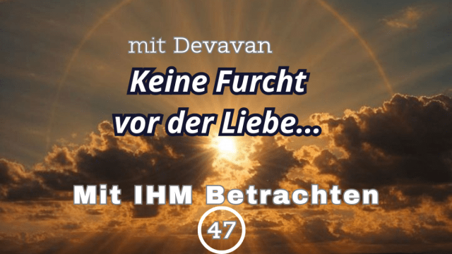 Devavan's tweet card. In dieser Episode 47 von “Mit IHM Betrachten” dieser neuen Serie (nach Wunsch und Erfordernis) zum SELBST-Reflektieren sehen wir uns genauer an, was uns CHRISTUS Jesus in Bezug auf unse…