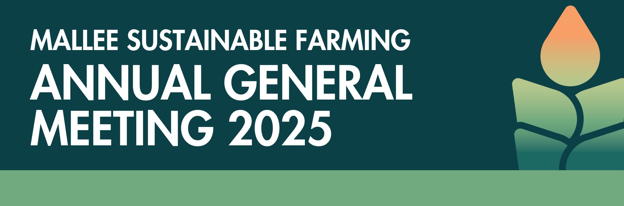 KMatthewson_22's tweet card. Events from August 25 – September 26 – Mallee Sustainable Farming