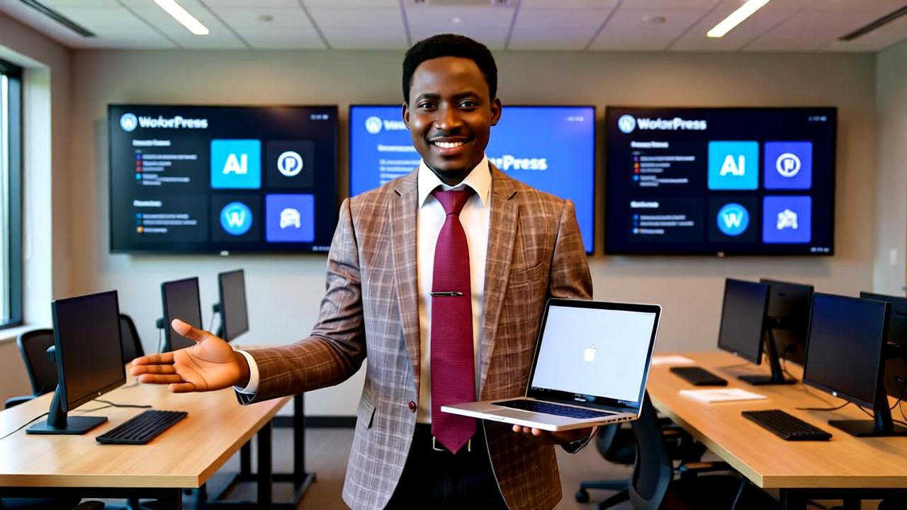 iCoreDigital's tweet card. Master how to create and maintain stunning WordPress websites using Elementor and AI — perfect for beginners and business owners!