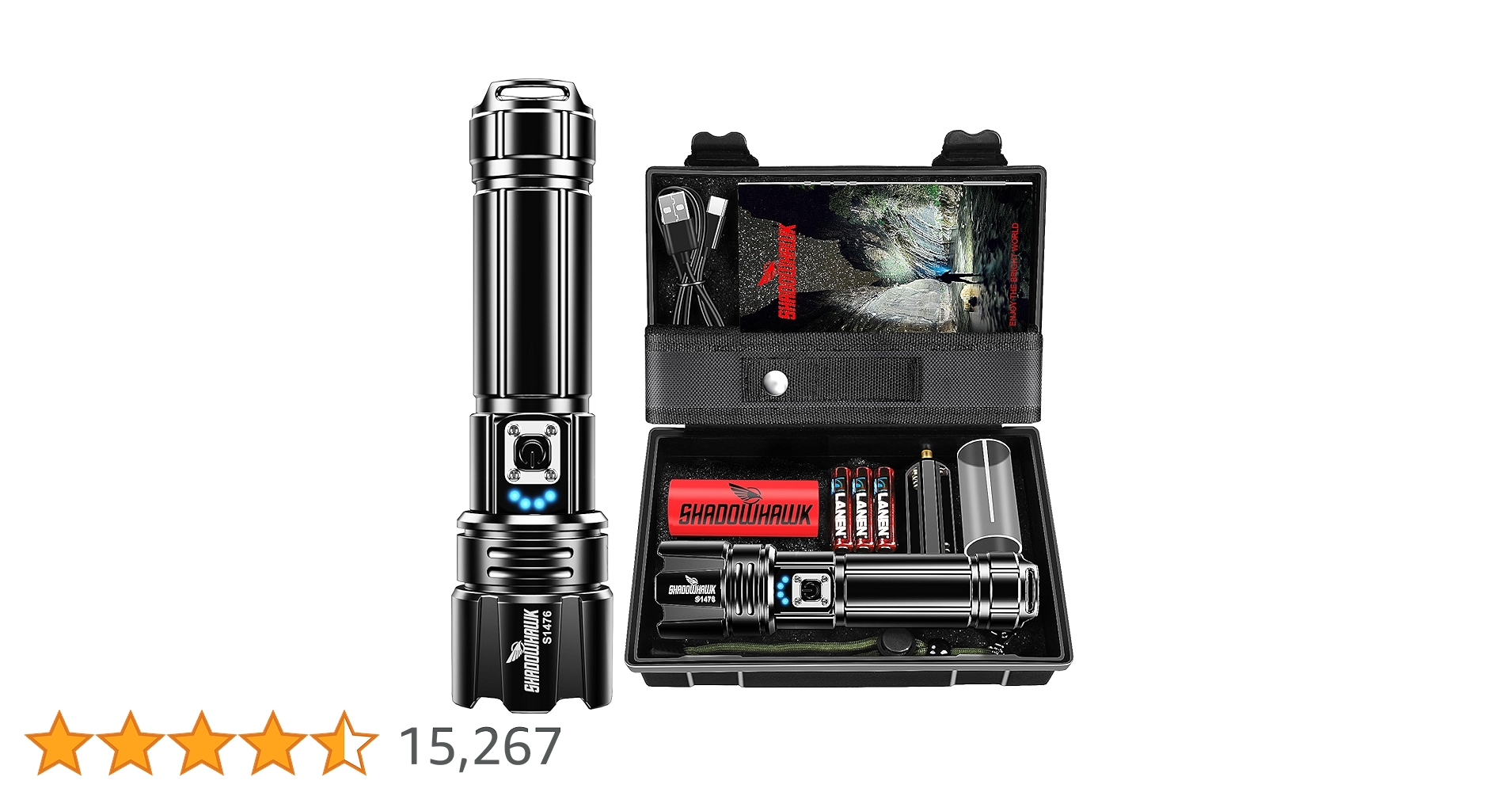 57LornaStreet's tweet card. LED flashlight