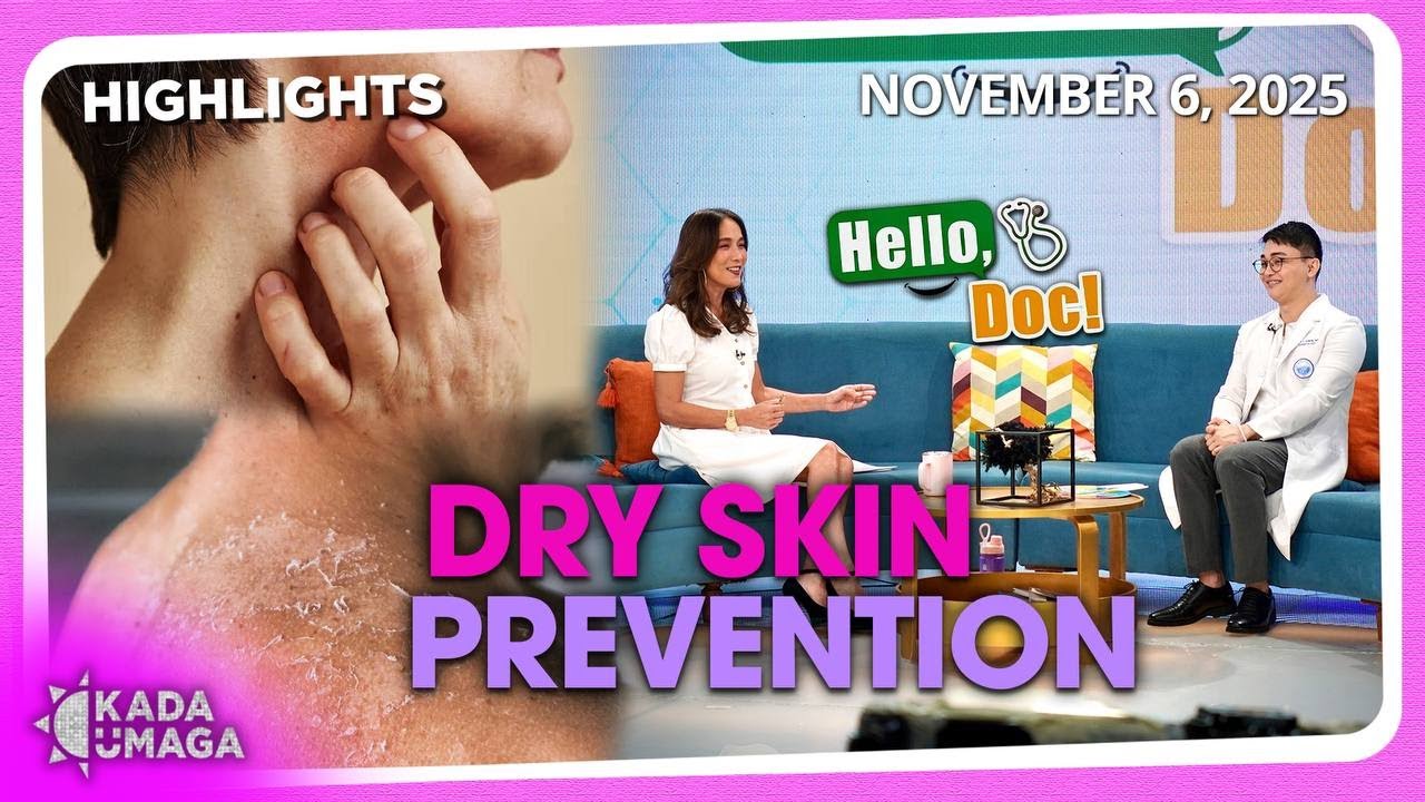 NET25TV's tweet card. Bakit nangyayari ang dry skin at ano ang causes nito?