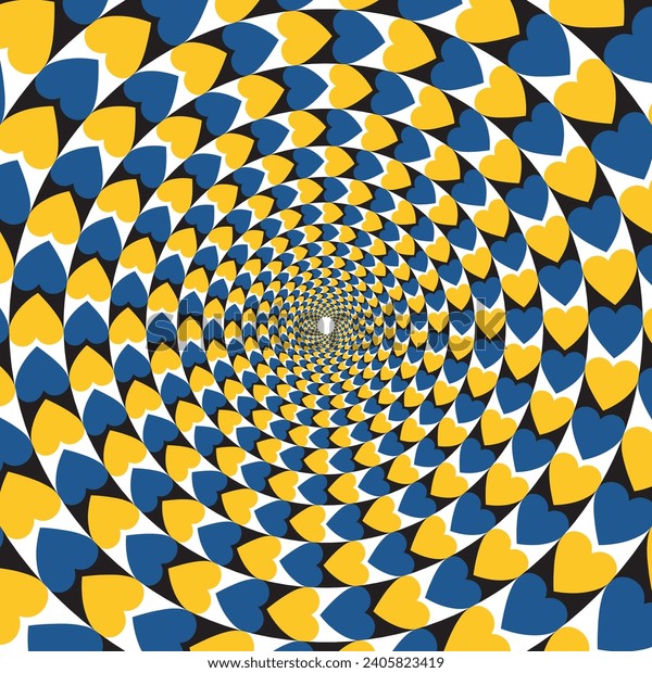 yurrey_p's tweet card. Find Optical Illusion Circular Pattern Yellow Blue stock images in HD and millions of other royalty-free stock photos, 3D objects, illustrations and vectors in the Shutterstock collection. Thousands...