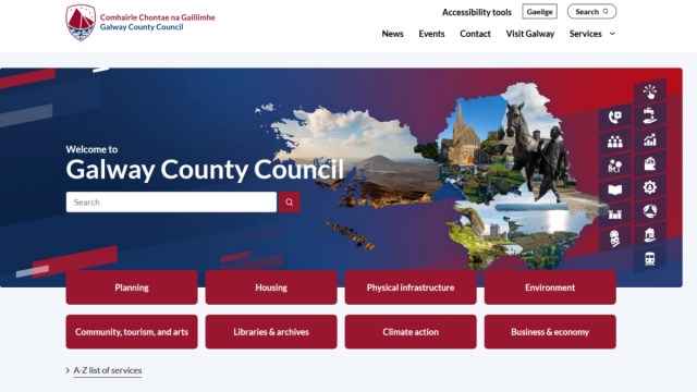 dunphycomms's tweet card. Galway County Council has launched a completely redesigned bilingual website aimed at delivering faster, clearer, and more accessible information to residents, businesses, and visitors. The new sit…