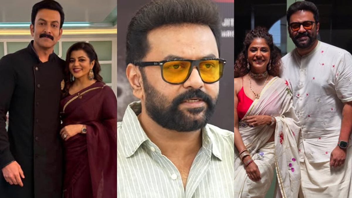 FilmibeatMa's tweet card. വല്ലപ്പോഴും മീറ്റ് ചെയ്യും. കുടുംബം പോലെ ഒരുമിച്ചിരുന്ന് സമയം ചെലവഴിക്കാൻ സാധിക്കാറില്ല; പൃഥ്വിരാജിനെക്കുറിച്ച് ഇന്ദ്രജിത്ത് | Indrajith Opens Up About His Bond With Prithviraj; Says They Meet Once...