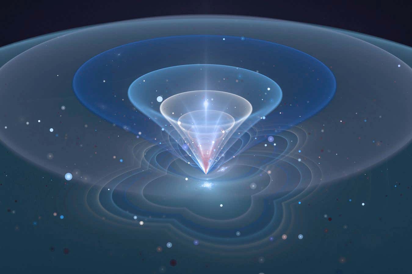 SustainHistory's tweet card. An investigation of the changing behaviour of a single quantum bit through time has uncovered a tantalising similarity to the geometry of three-dimensional space