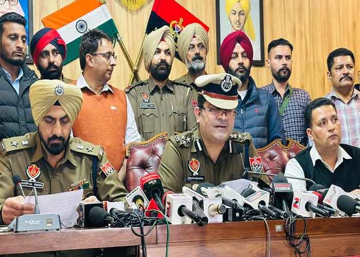 yespunjab's tweet card. Ludhiana Police foil Pak-ISI backed grenade attack plot; arrest five linked to Lawrence Bishnoi gang in multi-state terror module.