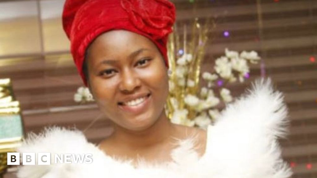 BBCAfrica's tweet card. The hashtag #JusticeForUwa is trending after the killing of the 22-year-old woman.