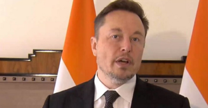 DainikBhaskar's tweet card. डॉर्सी के भारत पर लगाए आरोपों पर मस्क बोले-...