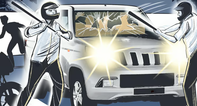 navasamajanews's tweet card. ಬೆಂಗಳೂರಿನಲ್ಲಿ ಆರ್ ಬಿಐ ಅಧಿಕಾರಿಗಳು ಎಂದು ಹೇಳಿ ಎಟಿಎಂ ಹಣ ವಾಹನ ದರೋಡೆ (Crime) ಬೆನ್ನಲ್ಲೇ ಹುಬ್ಬಳ್ಳಿಯಲ್ಲಿ (Hubli) ಇಡಿ ಅಧಿಕಾರಿ ಸೋಗಿನಲ್ಲಿ ಬಂದ