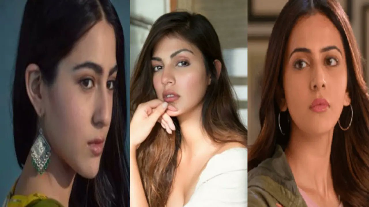 indiaforums's tweet card. According to a Times Now report, Rhea Chakraborty has revealed 3 names: Sara Ali Khan, Rakulpreet Singh, Simone Khambatta in the drug case.