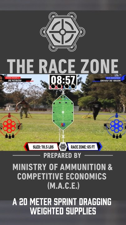 ReloaderSport's tweet card. M.A.C.E. Approved Training Film: The Race Zone
