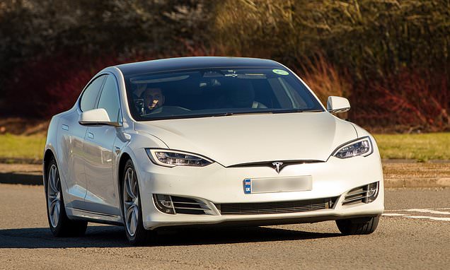 ItsBillN's tweet card. DVSA records show that there are over 700 Teslas on UK roads today with more than 100,000 miles on the clock - and the highest mileage example has more than three times that amount.