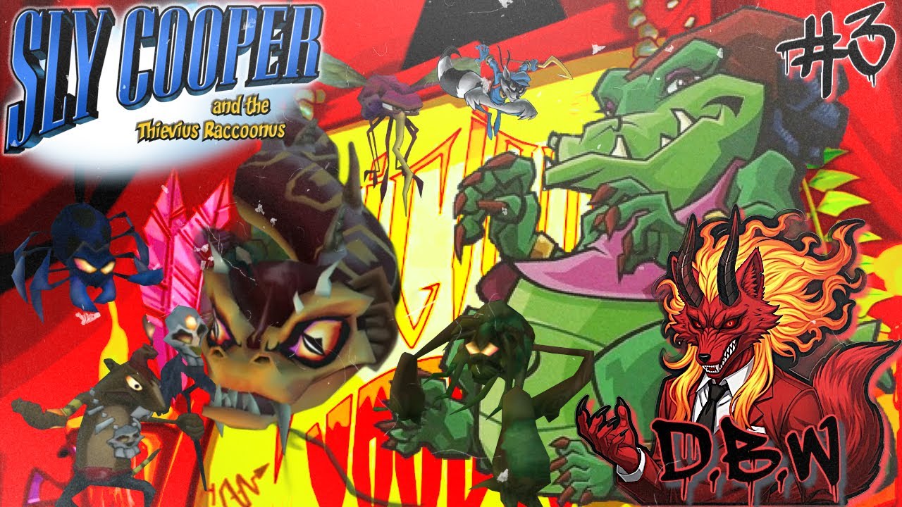 Demonbloodwolf9's tweet card. Sly Cooper and The Thievius Raccoonus: #3