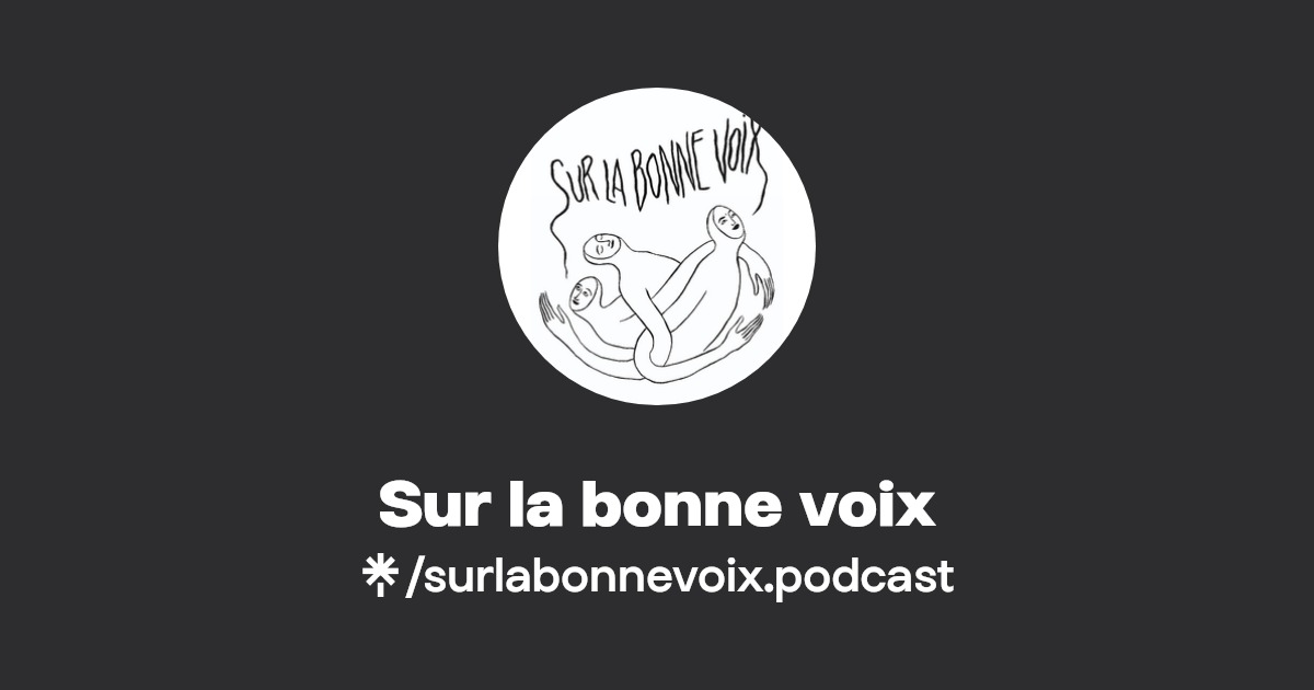 moicmath's tweet card. View surlabonnevoix.podcast’s Linktree to discover and stream music from top platforms like Spotify here. Your next favorite track is just a click away!