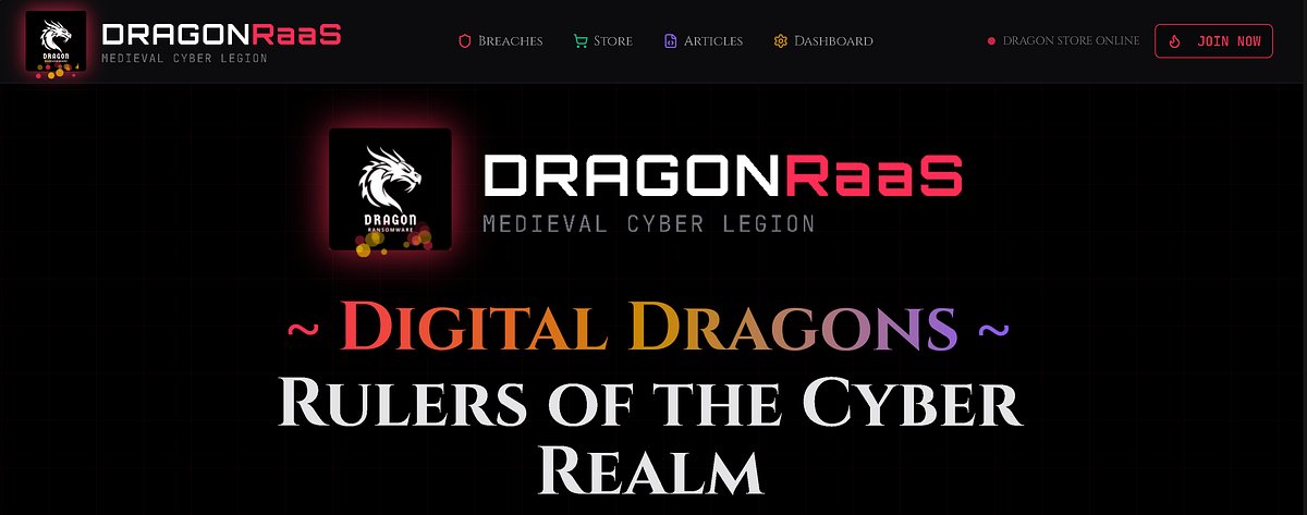 VECERTAmerica's tweet card. Dragon represents a new evolution of ransomware-as-a-service, integrating advanced leak marketing, payment management, and multi-tenant…