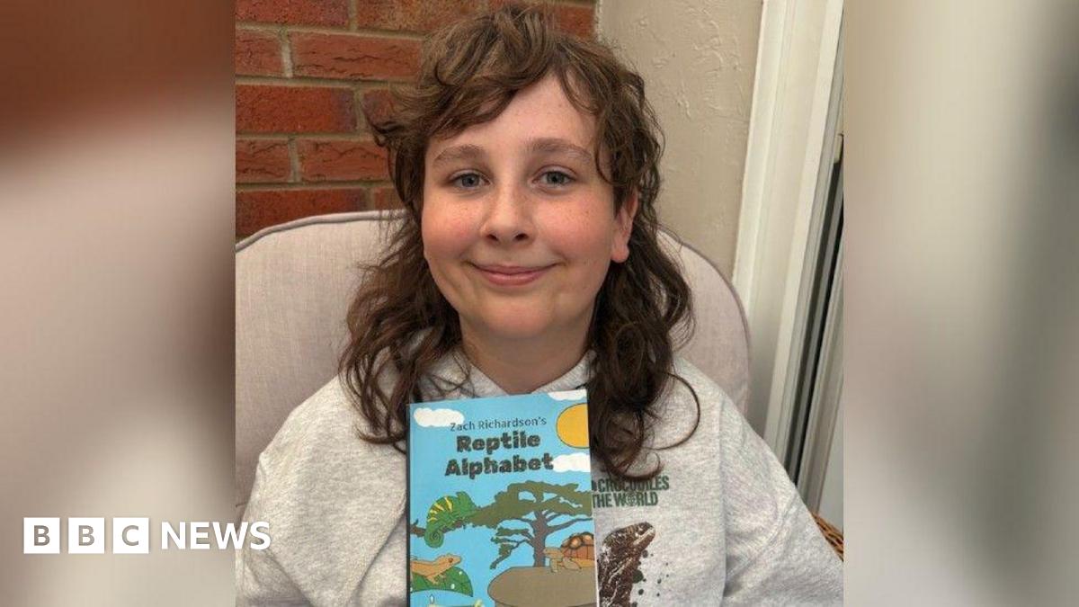 morevisual's tweet card. Zach wrote a children's book about reptiles which is number one in three Amazon categories.