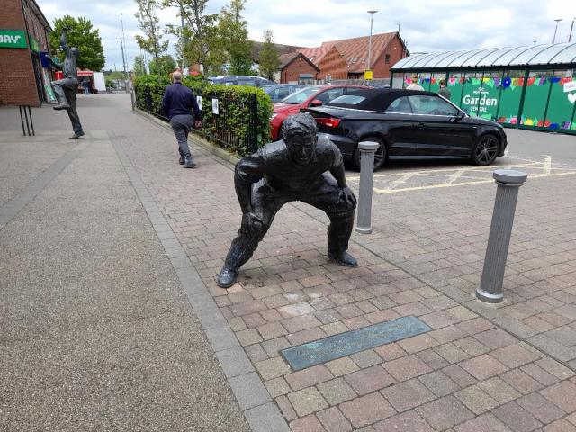 MikeAmosBlog's tweet card. Fast track: Harold Larwood in action in Kirkby town centre Picture: Steve Smith Rightly regarded as a West Auckland lad, former England winger David Thomas was born – as recent blogs have not…