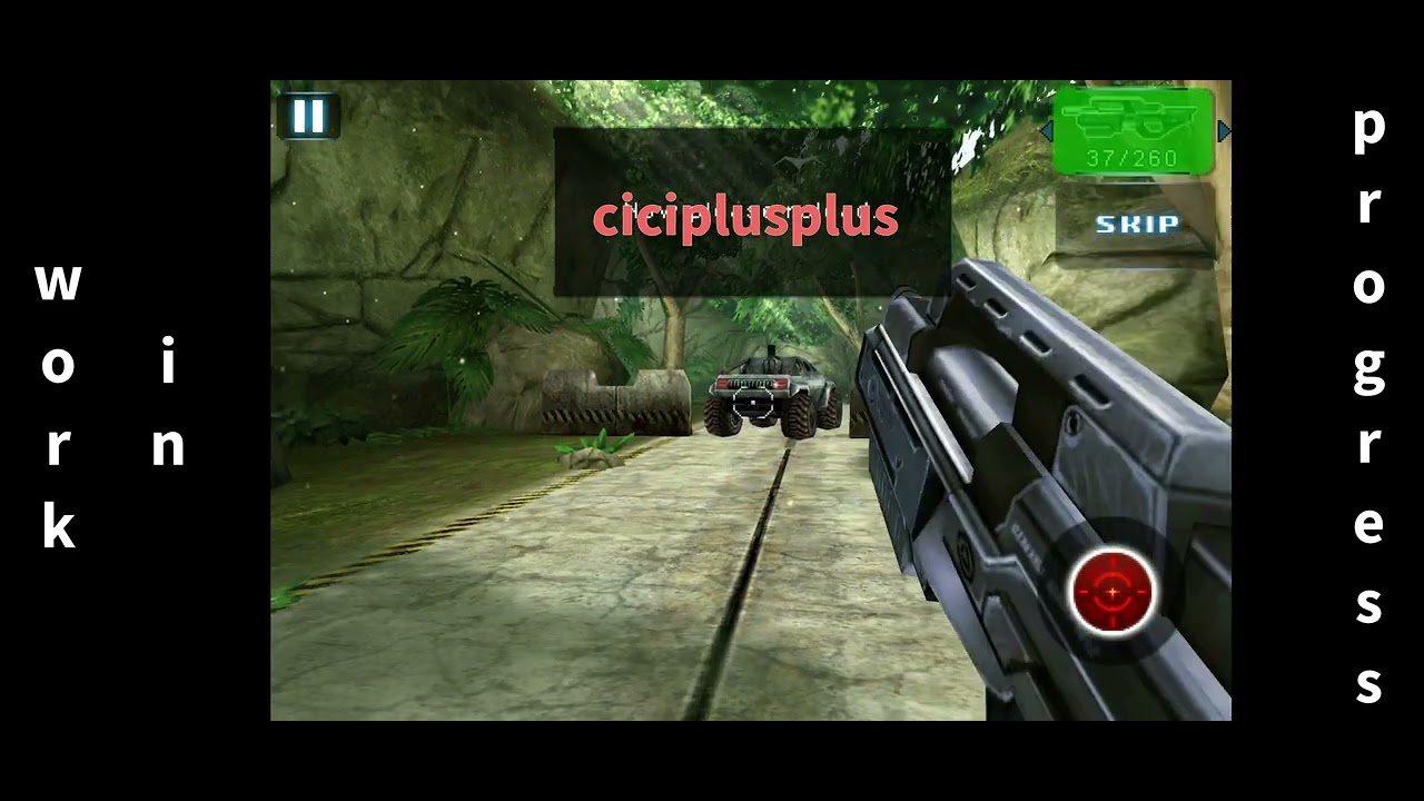 ciciplusplus's tweet card. W.I.P. H.A.L.O. M.O.B.I.L.E.