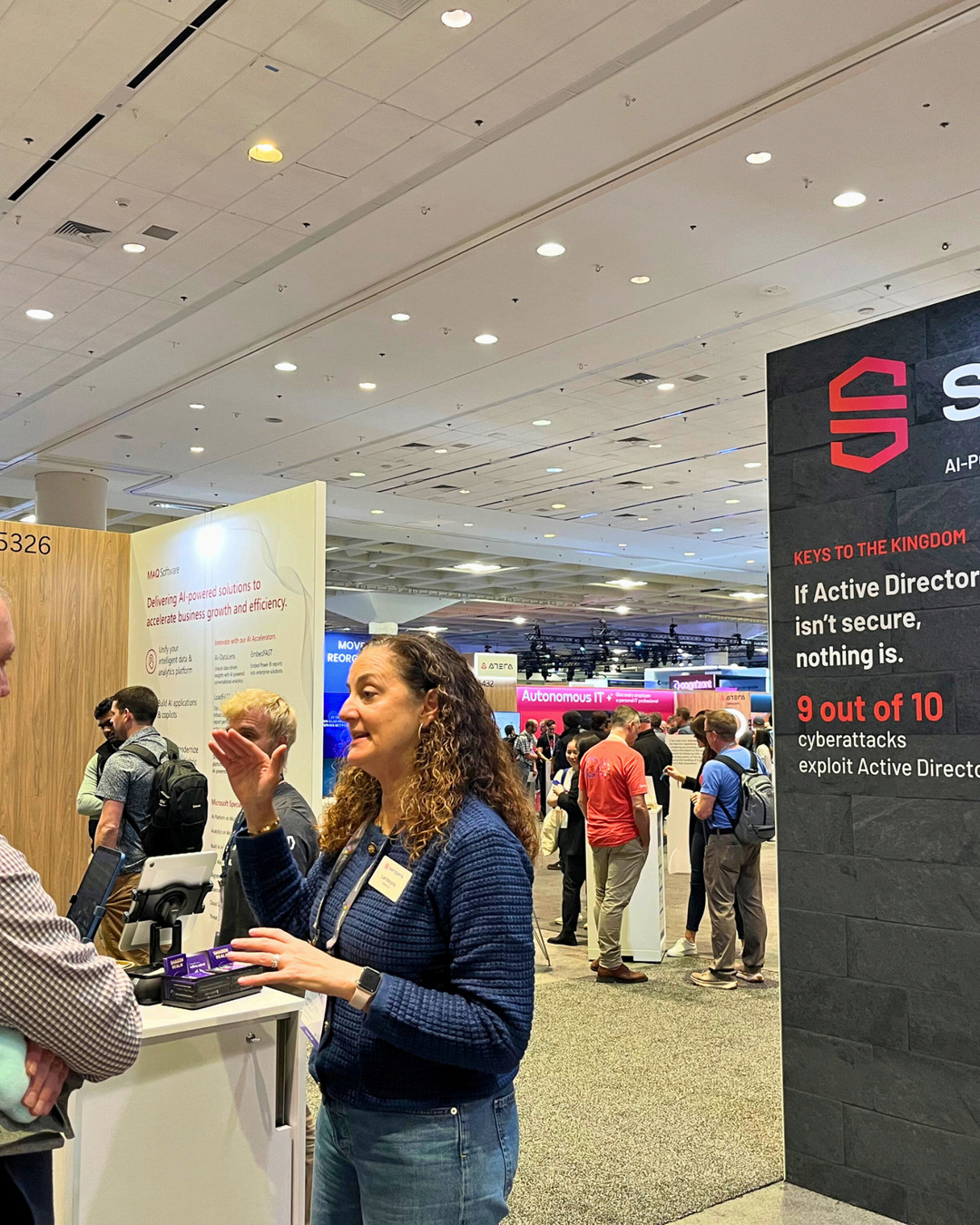 muller0907's tweet card. #TeamSemperis at Microsoft Ignite | Semperis