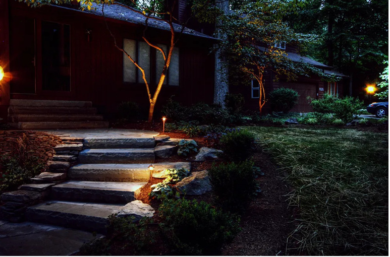 kevincarrolllan's tweet card. As the days get shorter and it gets dark earlier, you'll want to keep your property well-lit throughout the night. Landscape lighting enhances the safety and security of your home.