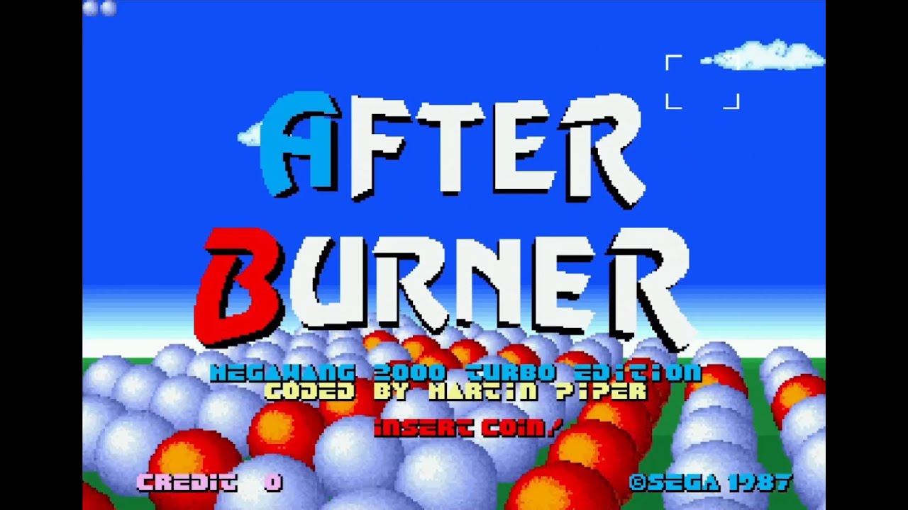 MartinPiper's tweet card. MegaWang 2000 Turbo Edition - 46 - After Burner complete game