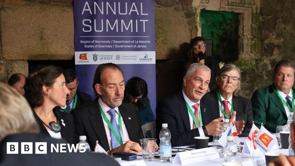 BBCGuernsey's tweet card. Channel Islands' ministers and French compatriots met at the annual summit to renew historic ties.
