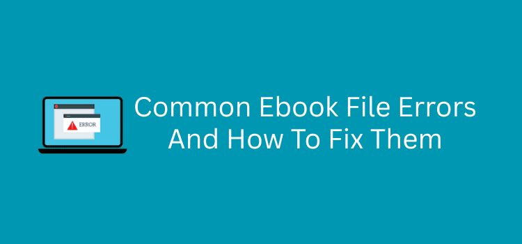 justpublishing's tweet card. Your manuscript might be perfect, but common ebook file errors can turn it into a frustrating reading experience for ebook buyers. Unnoticed errors in formatting, images, or file structure can make...