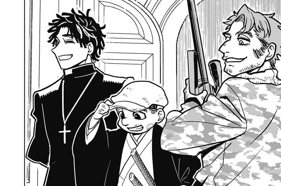 BorderComic's tweet card. 「勇者なんて、最低のクズがやる商売だ。」 《魔王》化したマフィアとそれを狩る賞金稼ぎ 《勇者》を描く現代異能アクション！