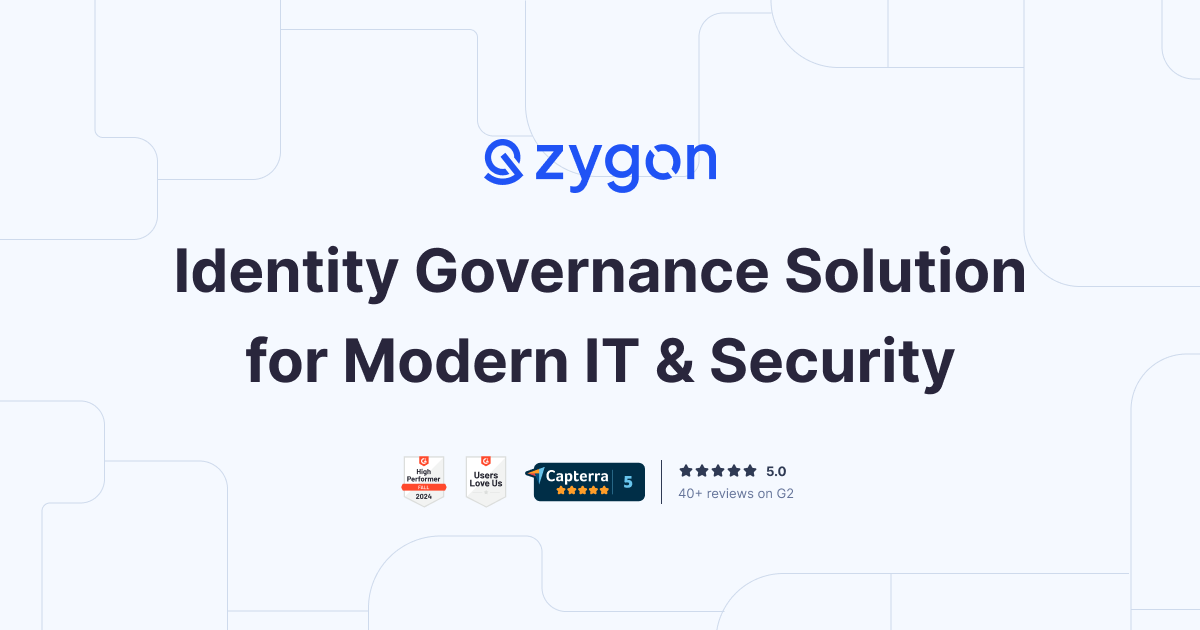 kevinsmouts's tweet card. Modern IT and Security teams use Zygon to orchestrate identity governance at scale. Access reviews, account (de)provisioning and overall identity lifecycle operations are automated for all their...