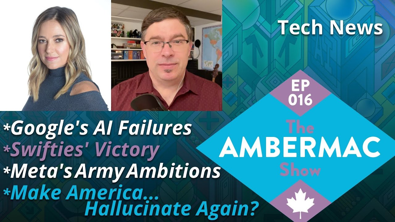 jeffmacarthur's tweet card. Make America...Hallucinate Again? The AmberMac Show Ep016