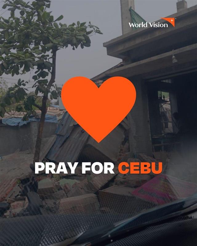worldvisionph's tweet card. Support World Vision's emergency response. World Vision staff are on the ground responding to the needs of children and their families impacted by a devastating earthquakes in Davao and Cebu