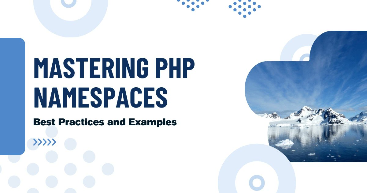codewolfy_com's tweet card. Mastering PHP Namespaces: Best Practices and Example to organize code, use functions, and structure large PHP applications efficiently.