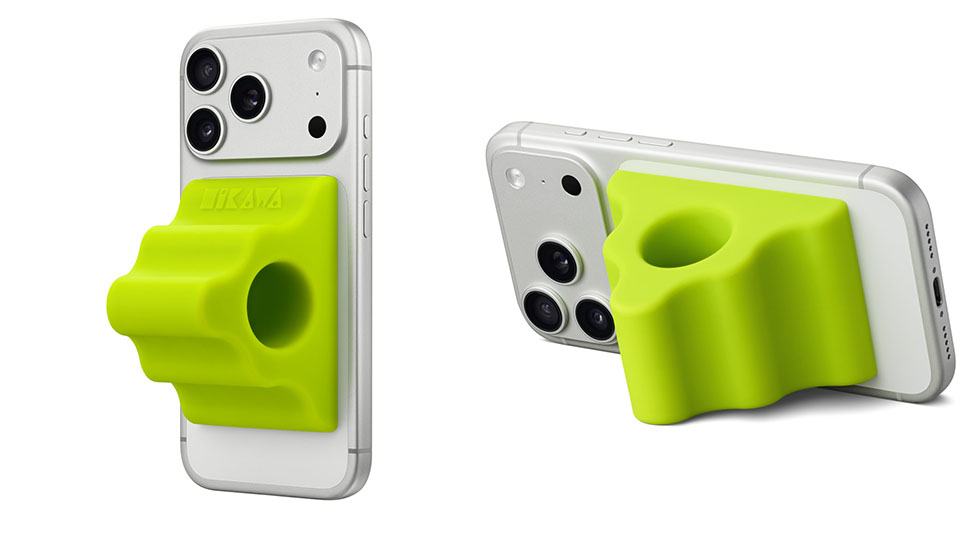 mecambioaMac's tweet card. Apple lanza el Hikawa Phone Grip & Stand de edición limitada, un soporte accesible para el iPhone con MagSafe por la artista Bailey Hikawa