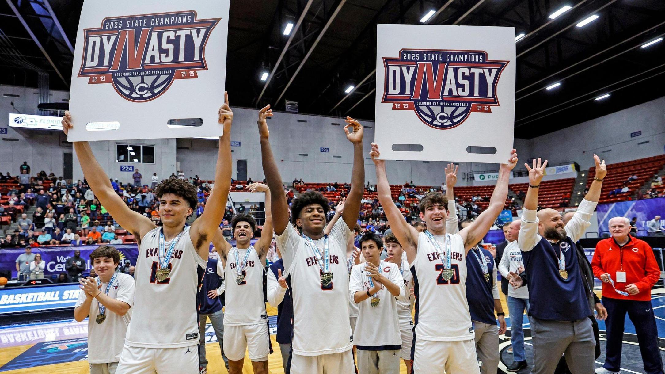 PrezTomKruczek's tweet card. Columbus became the second Miami-Dade boys’ basketball program to win four consecutive state titles.