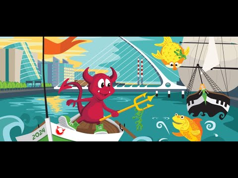 BSDTV's tweet card. EuroBSDCon Dublin Promo