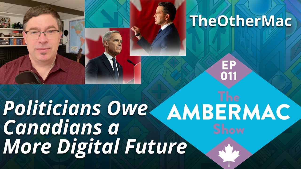 jeffmacarthur's tweet card. Canada's Digital Future with Jeff MacArthur: The AmberMac Show Ep011