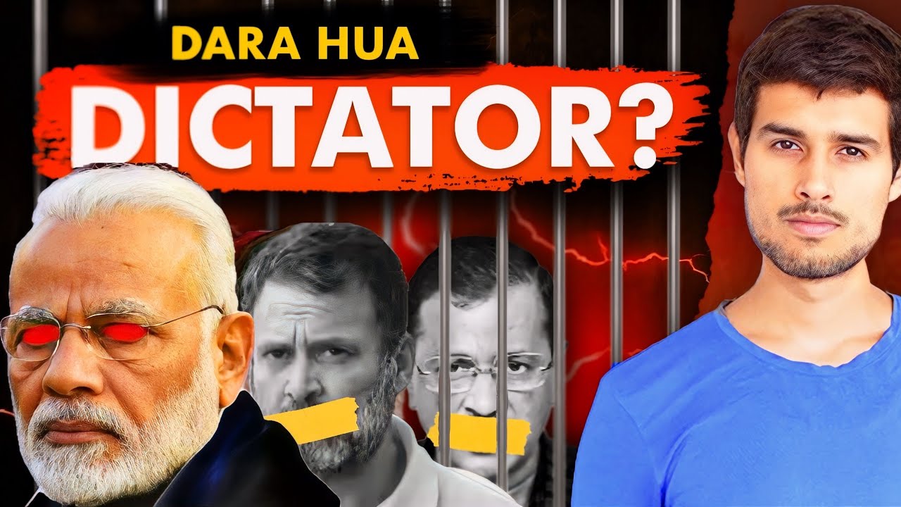 dhruv_rathee's tweet card. Arvind Kejriwal Jailed! | DICTATORSHIP Confirmed? | Dhruv Rathee