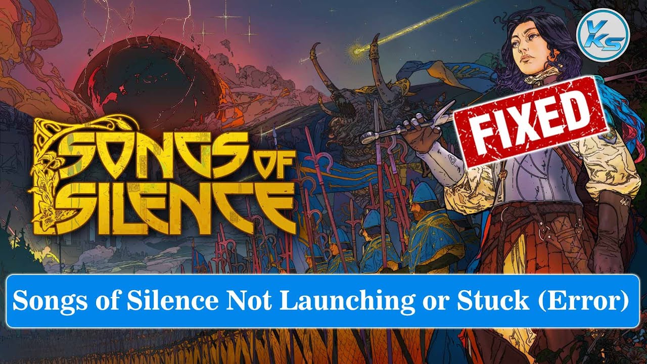 vksytc's tweet card. ✅ How To Fix Songs of Silence Launching Failed, Black Screen, Not...