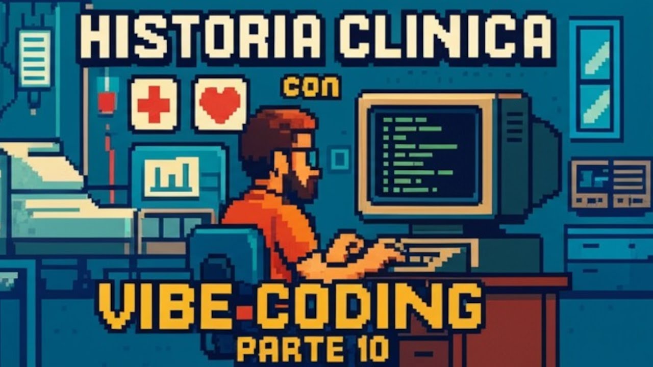 efoxxfiles's tweet card. VIBE CODING: El Futuro de la Historia Médica