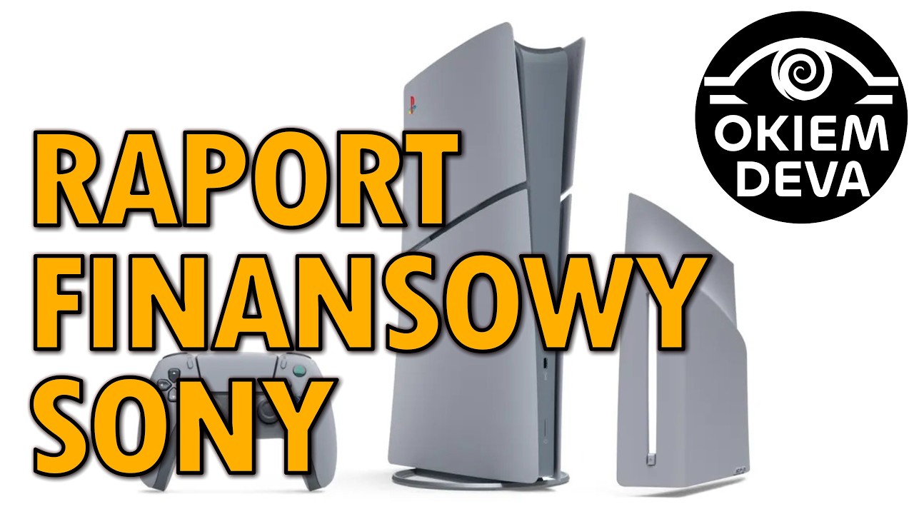 OkiemDeva's tweet card. Raport finansowy Sony