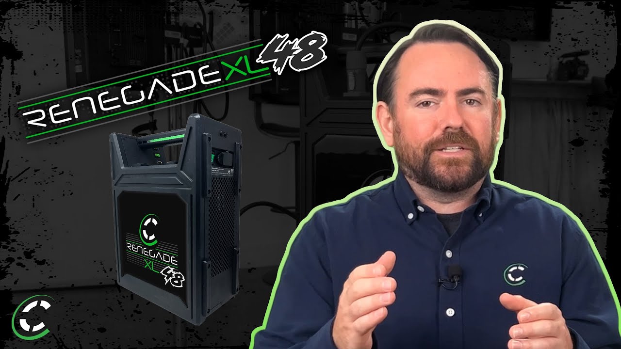 coreswx's tweet card. Introduction to the Renegade XL 48