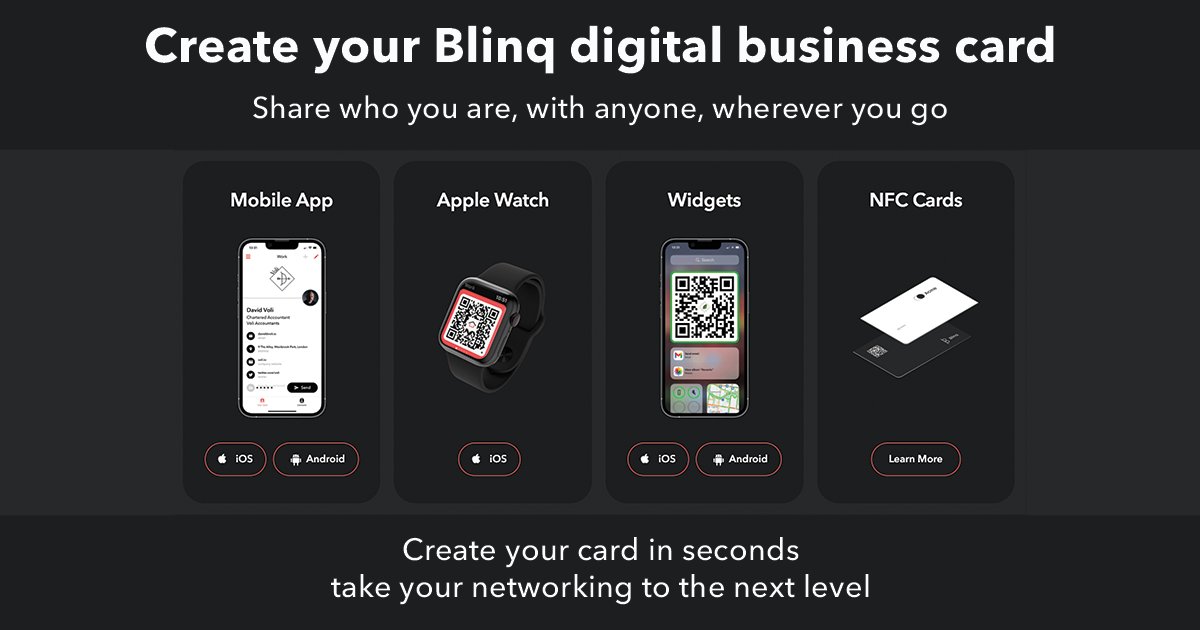BARYNews's tweet card. Control your professional identity with Blinq digital business cards. Empower your team and grow your network wherever you go with our highly secure cards.