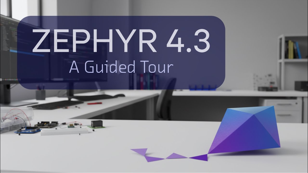 kartben's tweet card. A Guided Tour of Zephyr 4.3