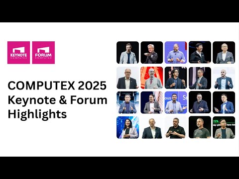 computex_taipei's tweet card. COMPUTEX 2025 Keynote & Forum Highlights