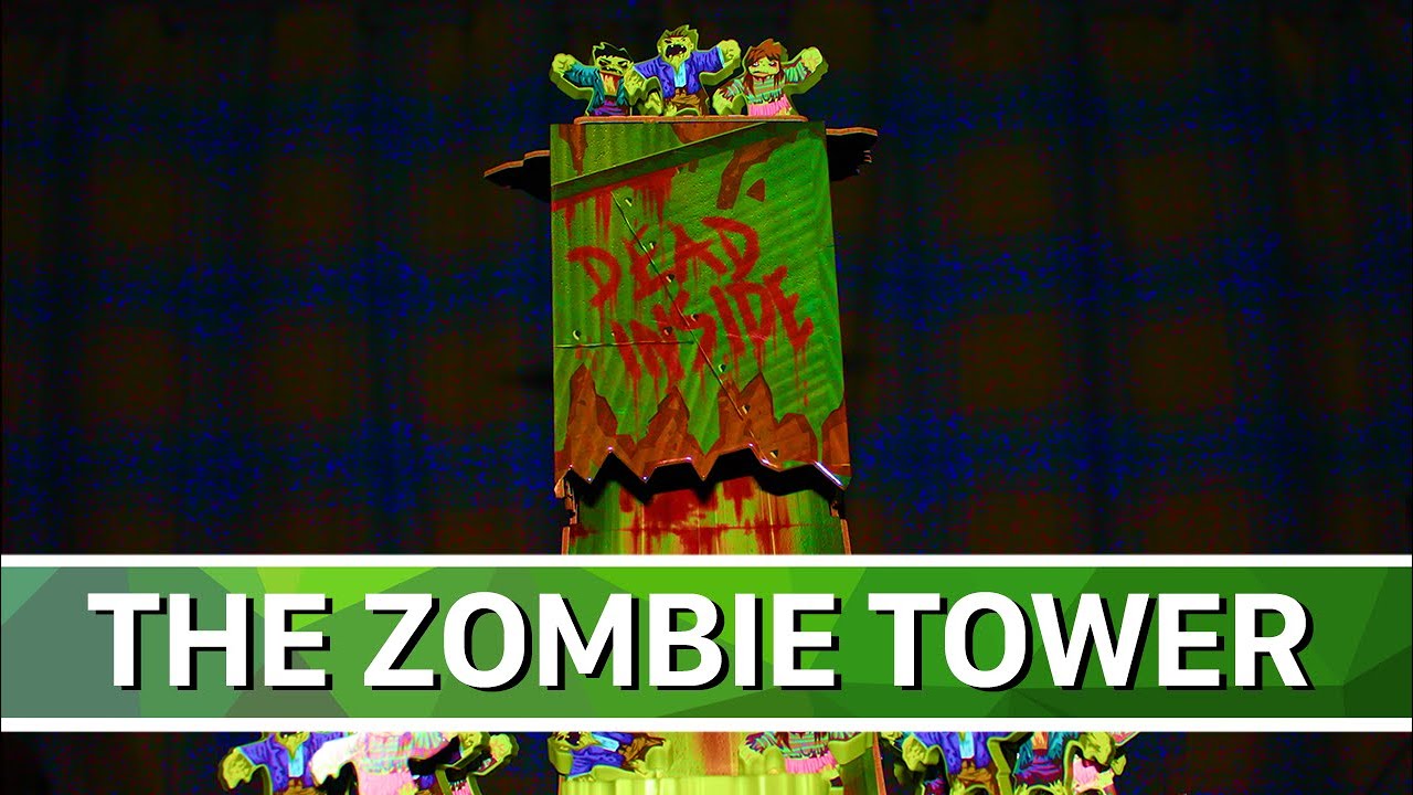 DiceyExploits's tweet card. Flick 'em Up!: Dead of Winter's Terrifying Zombie Tower - Glorious...